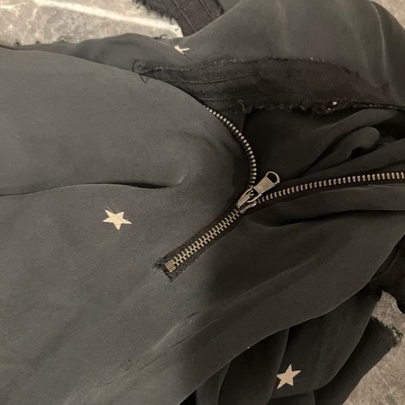 All saints silk blouse with stars - Picture 3 of 5